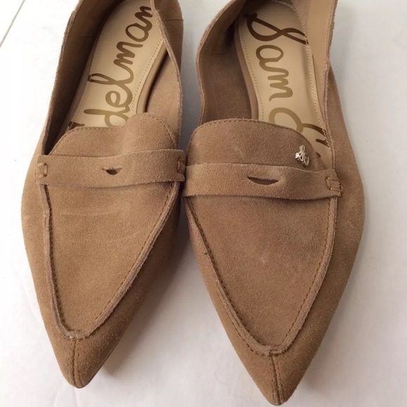 Sam Edelman Shoes - Sam Edelman Robbie Tan Suede Flats Loafers Shoes 6